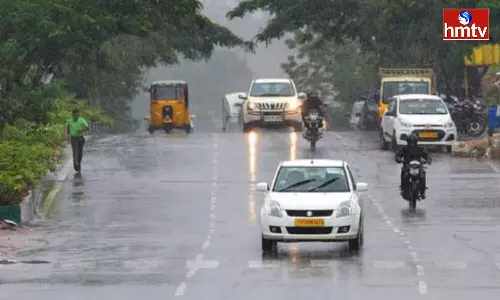 Heavy Rain Lashes Hyderabad Today Morning