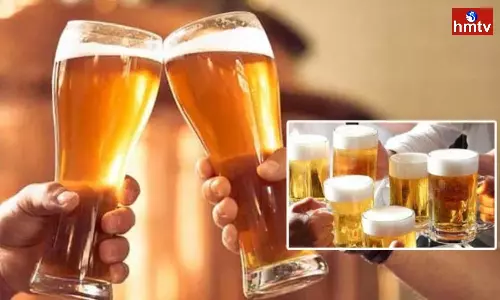 Record Sales of Beer in Telangana Record Sales of Beer in Telangana