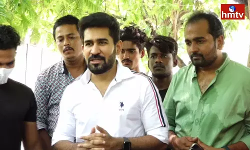 Bichagadu 2 Hero Vijay Antony Visit Tirupati