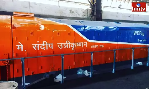 Indian Railway named Train as Sandeep Unnikrishnan Indian Railway named Train as Sandeep Unnikrishnan