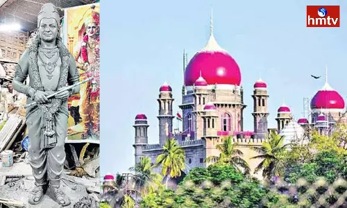 Hearing in High Court On NTRs Idol in Khammam Hearing in High Court On NTRs Idol in Khammam