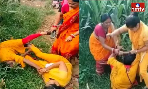 Bihar Headmistress Teachers brawl In Front Of Students Bihar Headmistress Teachers brawl In Front Of Students