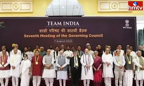 NITI Aayog meeting chaired by Prime Minister Modi