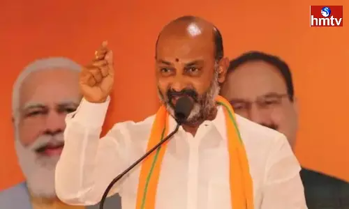 Bandi Sanjay Hot Comments On MIM Bandi Sanjay Hot Comments On MIM