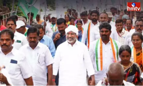 Ongoing CLP leader Bhatti Vikramarka Padayatra Ongoing CLP leader Bhatti Vikramarka Padayatra