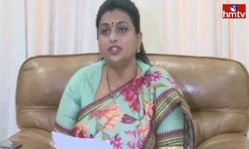 RK Roja Sensational Comments On Chandrababu