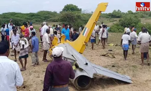 India IAF Trainer Aircraft Crashes Near Karnataka Chamrajnagar India IAF Trainer Aircraft Crashes Near Karnataka Chamrajnagar