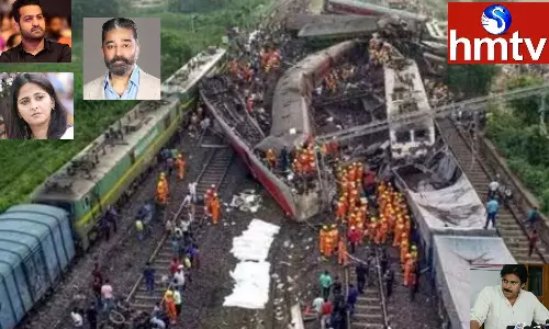 Train Tragedy: ఒడిసా రైలు ప్రమాదం పై సినీ నటుల దిగ్ర్భాంతి. చిరంజీవి, పవన్, ఎన్టీఆర్, అనుష్క, కమల్ హాసన్