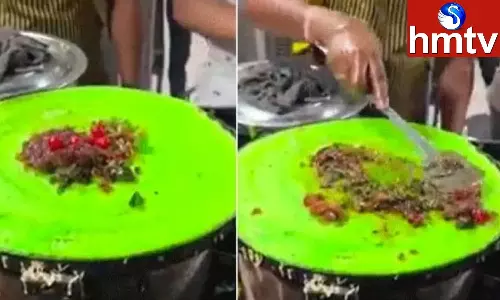 Viral Video: నెట్టింట వైరల్ గా మారిన పాన్ దోశ.. భూమిని వదిలేసే టైం వచ్చేసింది..