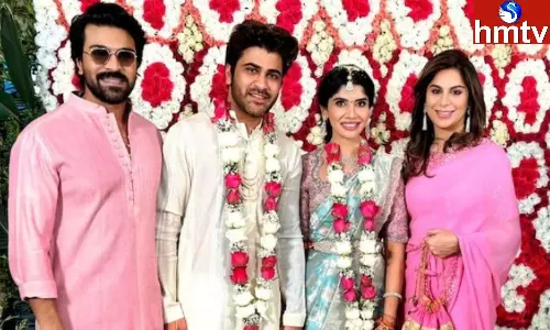 Sharwanand Wedding: బెస్ట్ ఫ్రెండ్ శర్వా పెళ్లి వేడుకల్లో రాంచరణ్ సందడి Sharwanand Wedding: బెస్ట్ ఫ్రెండ్ శర్వా పెళ్లి వేడుకల్లో రాంచరణ్ సందడి