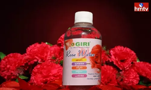 Use Rose Water Daily Like This Dark Circles Under Eyes will be Removed