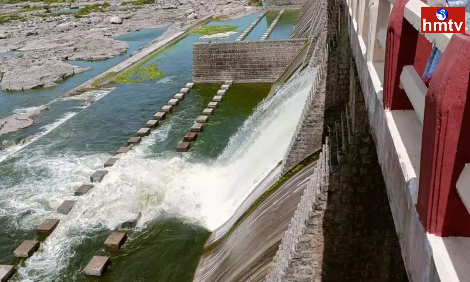 Flood Water Flows To Musi River