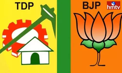 Fix BJP Alliance With TDP Fix BJP Alliance With TDP