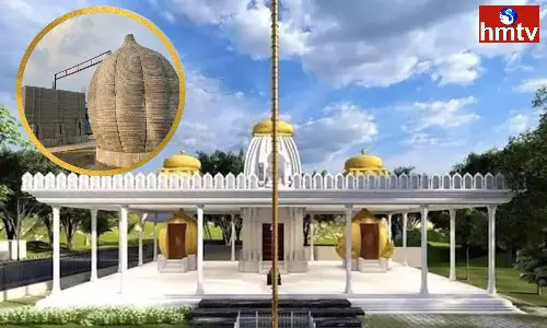 Temple With 3D Printing Technology in Siddipet District