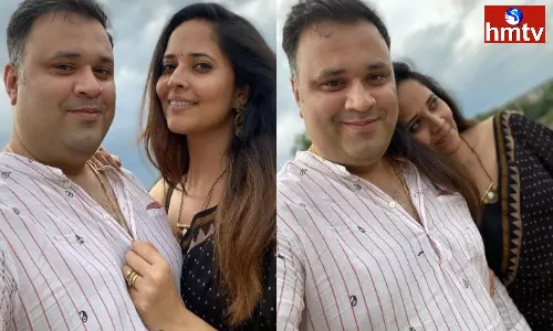 Anasuya Bharadwaj Emotional Post on his Marriage Anniversary