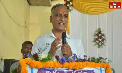 Harish Rao Comments On Congress And BJP Harish Rao Comments On Congress And BJP