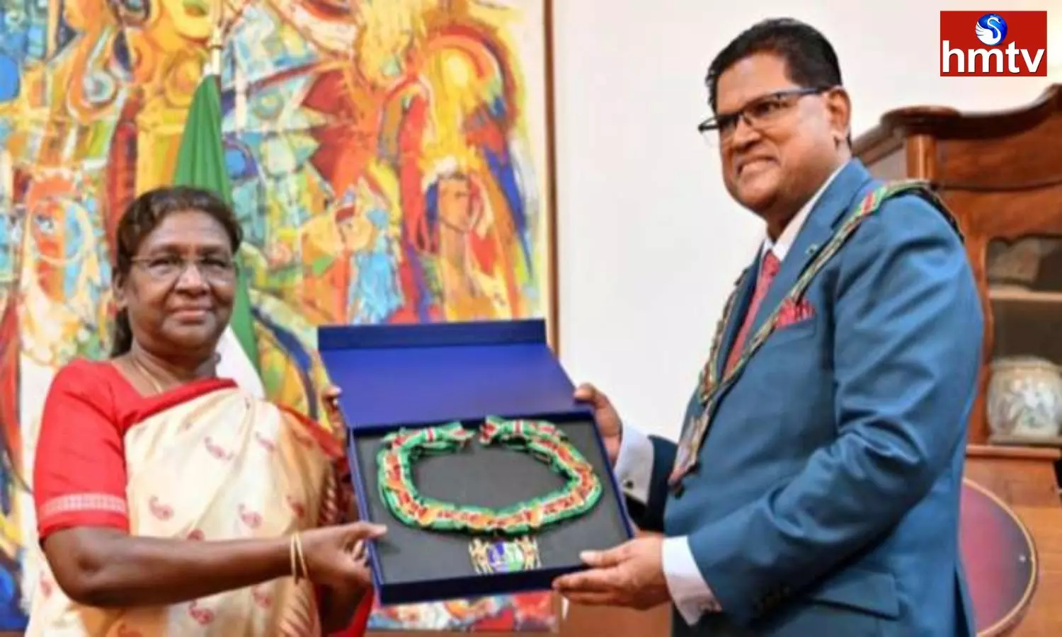 Suriname Confers Highest Civilian Award To President Droupadi Murmu