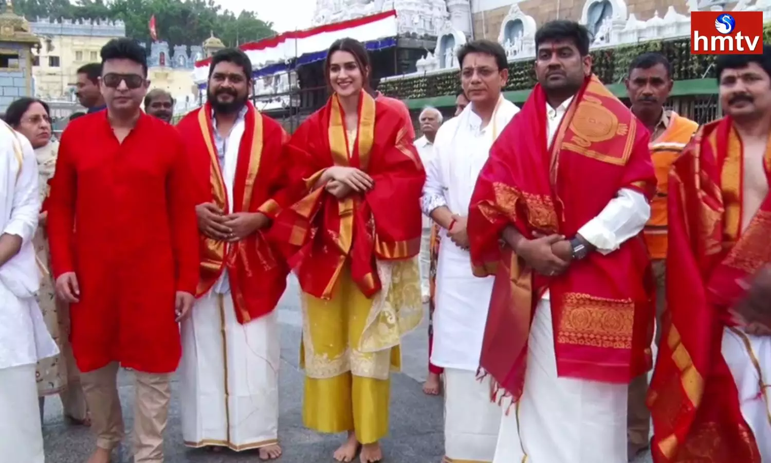 Adipurush Movie Team Visited Tirumala Temple