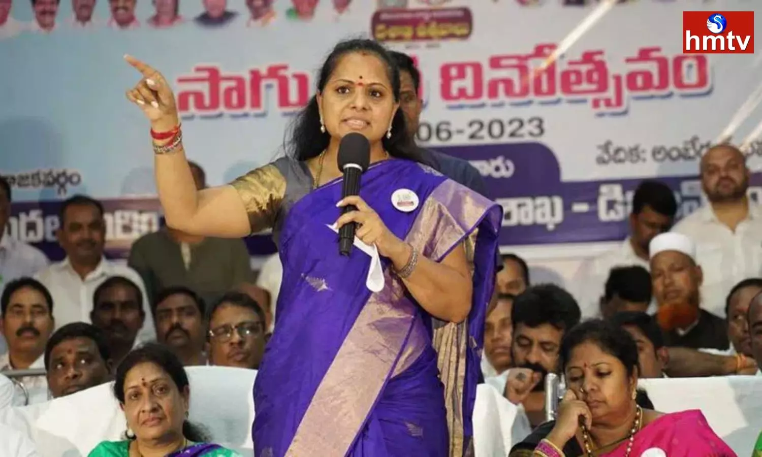 MLC Kavitha Participated in Irrigation Day at New Ambedkar Bhavan in Nizamabad