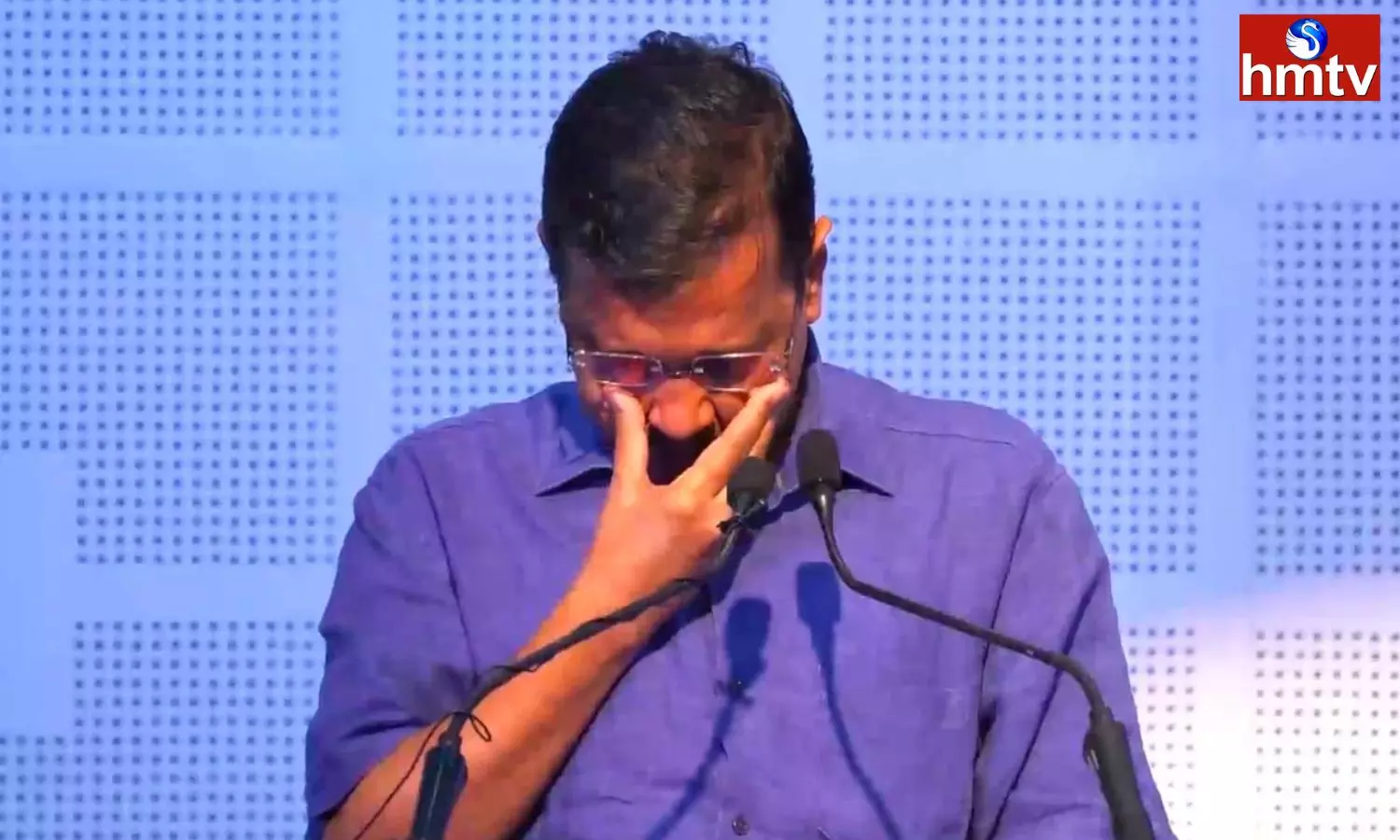 Delhi CM Arvind Kejriwal Tears Up, Says Missing Manish Sisodia