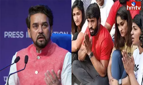 Wrestlers Meeting with Union Minister Anurag Thakur today