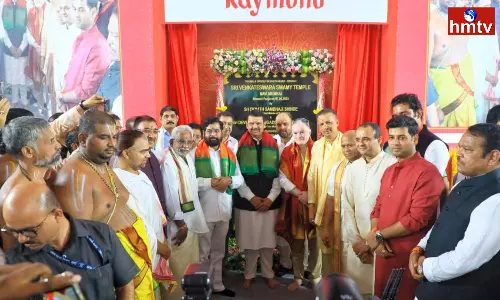 Bhoomi Puja for TTD Venkateswara Temple in Navi Mumbai Bhoomi Puja for TTD Venkateswara Temple in Navi Mumbai