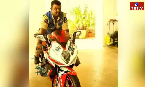 Panjagutta Police Constable Died In A Road Accident Panjagutta Police Constable Died In A Road Accident