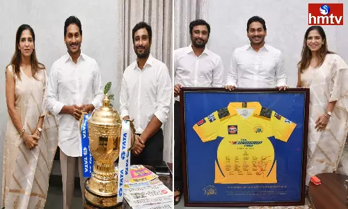 Ambati Rayudu Meets AP CM Jagan