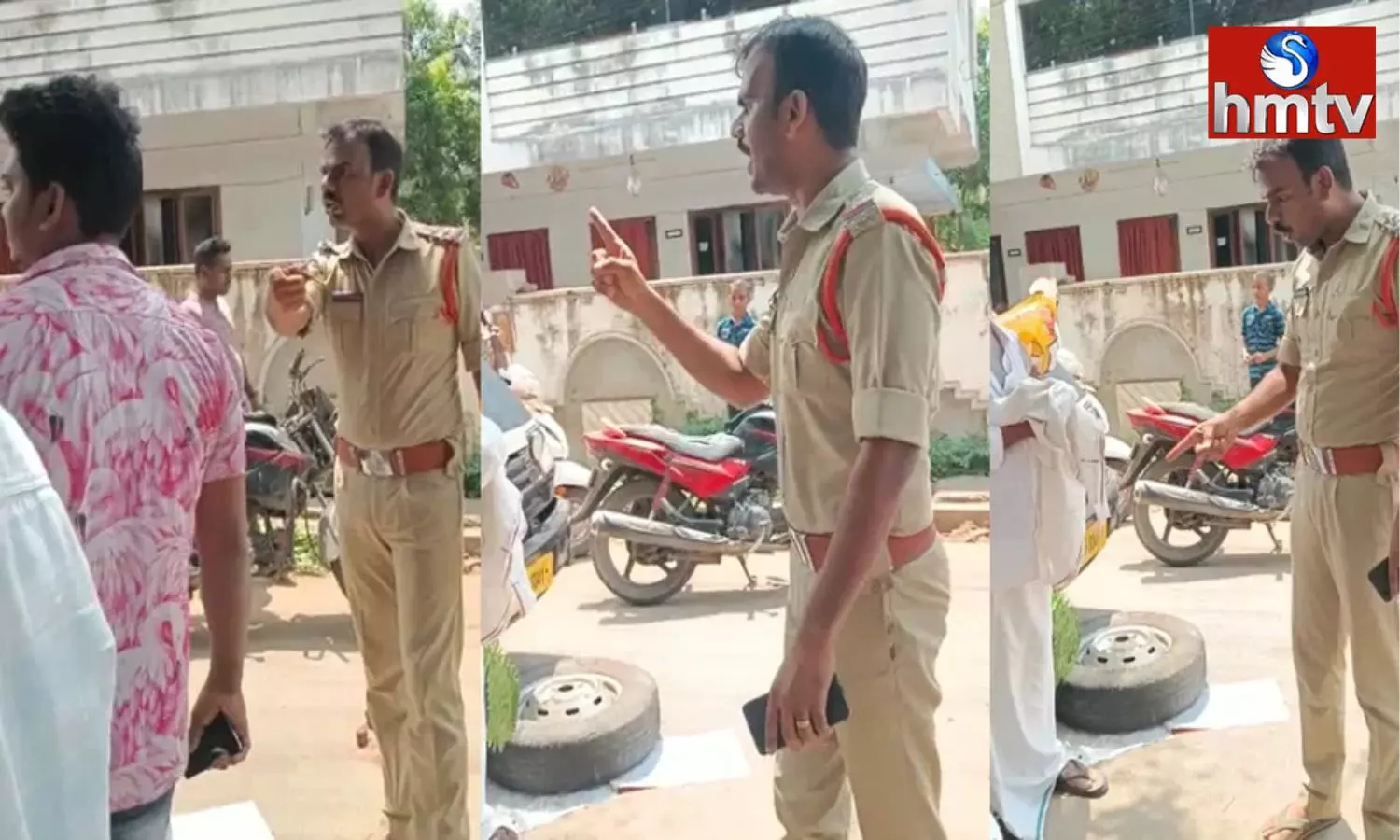 Konaseema District Police Officer Abusing Words About People