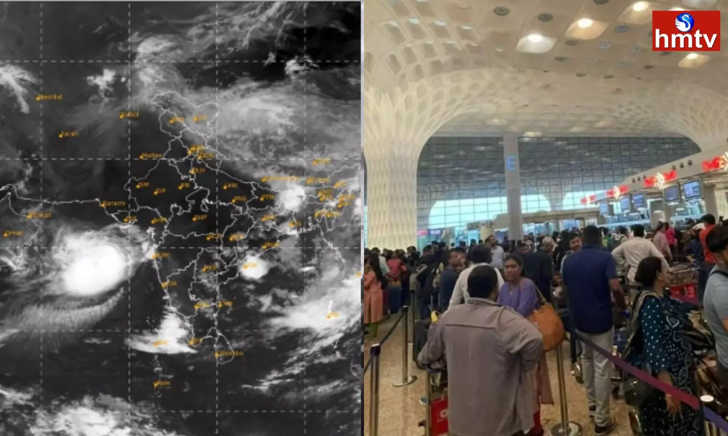 Cyclone Biparjoy Hits Flight Operations at the Mumbai airport