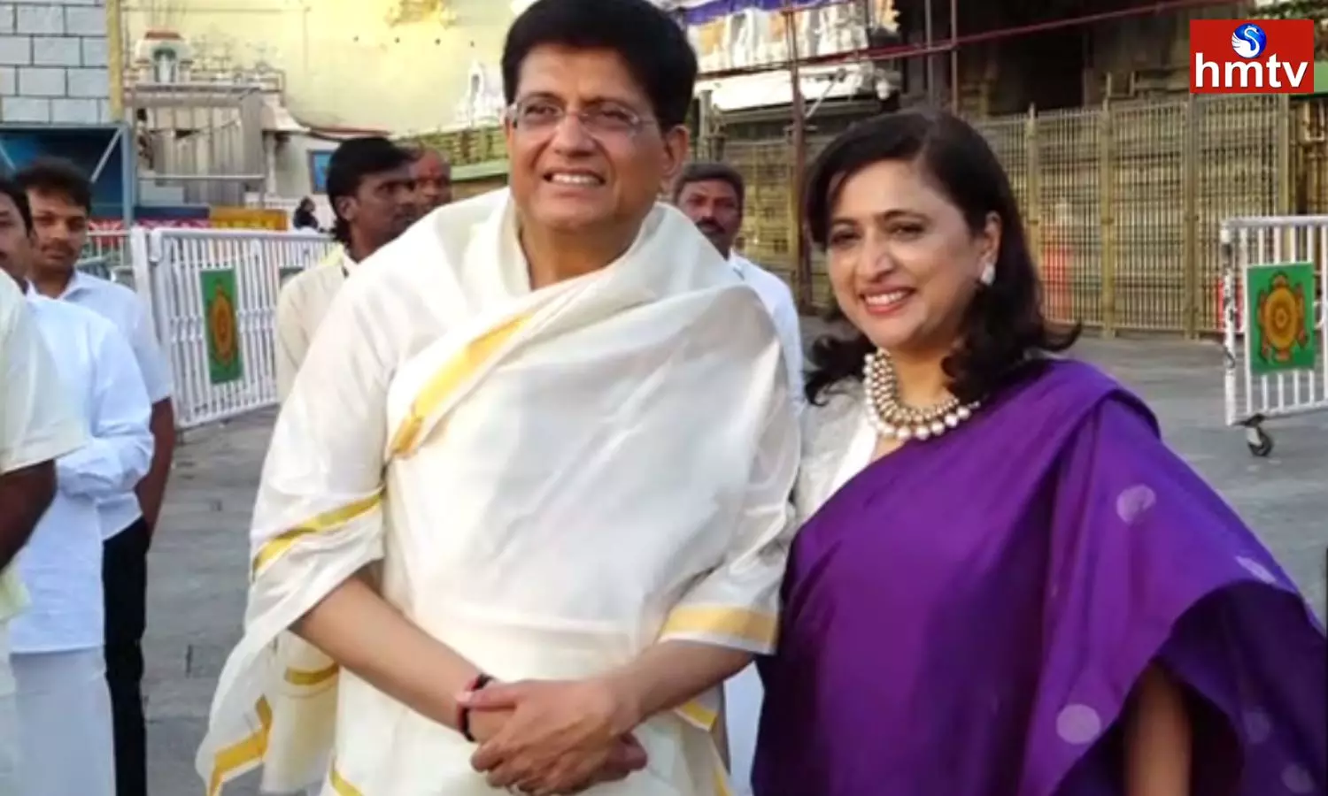 Union Minister Piyush Goyal visited Tirumala Union Minister Piyush Goyal visited Tirumala