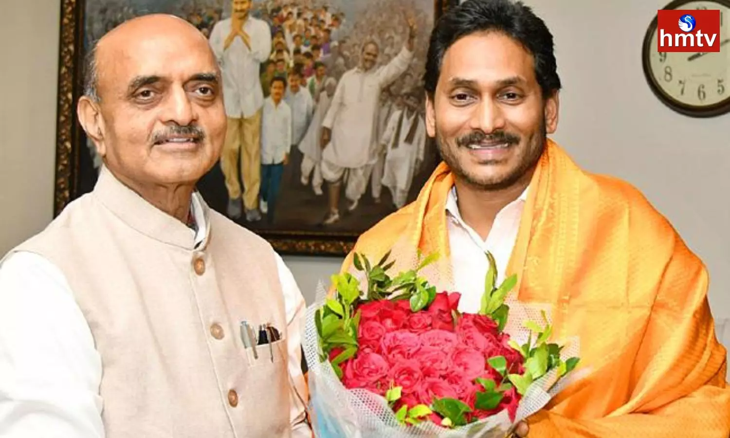 Union Minister Bhagwat Karad Meets Ap Cm YS Jagan