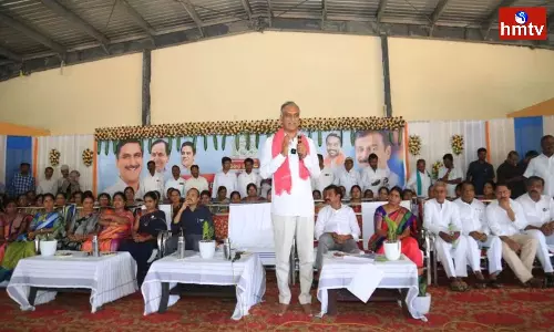 Minister Harish Rao Criticizes BJP And Congress Minister Harish Rao Criticizes BJP And Congress