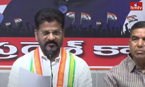 Revanth Reddy Press Meet In Gandhi Bhavan Revanth Reddy Press Meet In Gandhi Bhavan