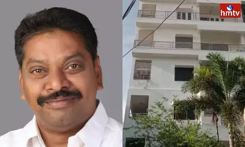 Ongoing IT Raids At Shekar Reddy house Ongoing IT Raids At Shekar Reddy house