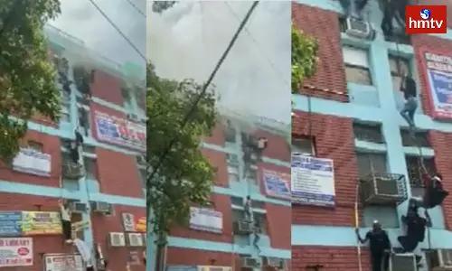 Massive Fire Accident In Mukherjee Nagar Delhi Massive Fire Accident In Mukherjee Nagar Delhi