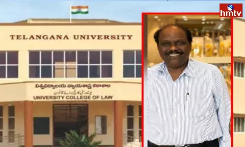 ACB Catches Telangana University VC Ravinder Gupta While Accepting Bribe