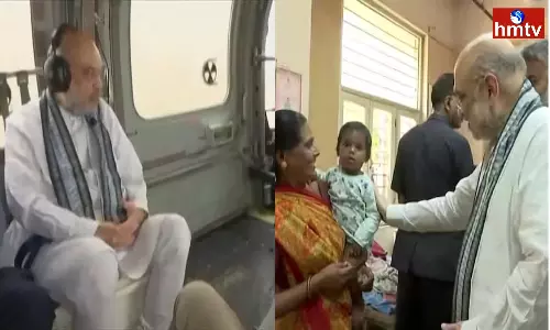 Amit Shah Conducts Aerial Survey Of Cyclone Biparjoy Affected Areas In Gujarat Amit Shah Conducts Aerial Survey Of Cyclone Biparjoy Affected Areas In Gujarat