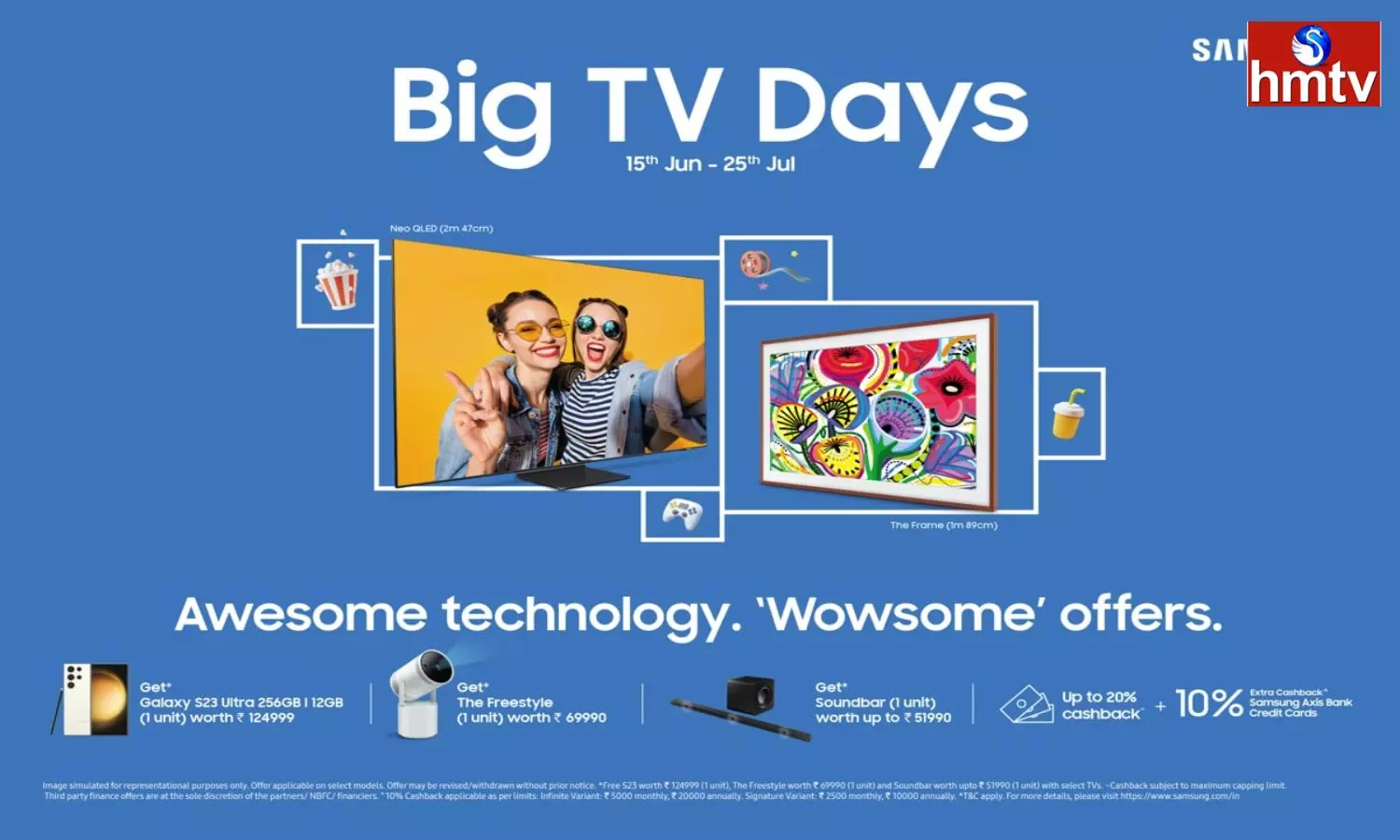 Free Smartphone Along With Samsung SmartTV and 20 Thousand Cashback