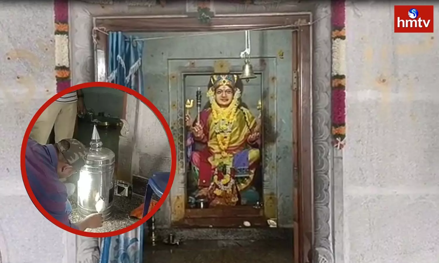 Theft At Sri Sathya Sai District Malluramma Temple