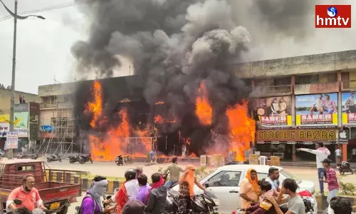 Massive Fire Accident In Chhattisgarh