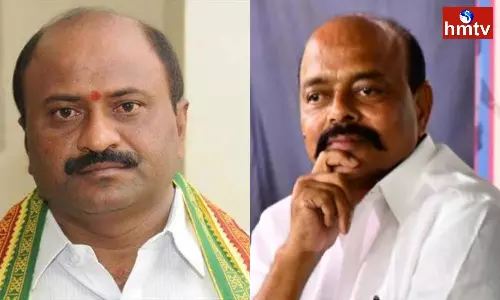 Dharma Reddy And Konda Murali Counter Each Other