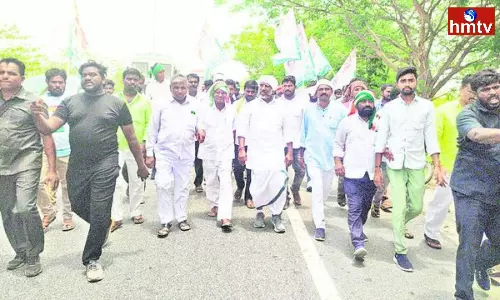 Today is the Break for Bhatti Vikramarka Padayatra Today is the Break for Bhatti Vikramarka Padayatra