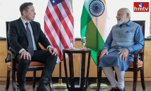 Elon Musk meets Modi, says Tesla is looking to invest in India Elon Musk meets Modi, says Tesla is looking to invest in India