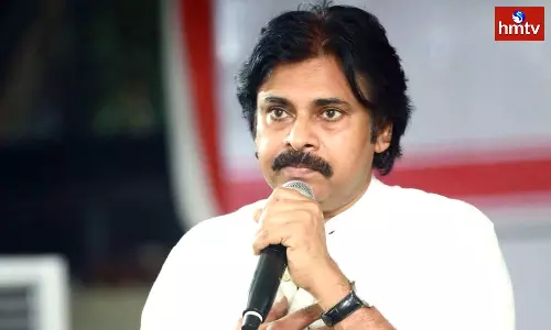 Janasena Leader Pawan Kalyan In Mummidivaram Of Konaseema District