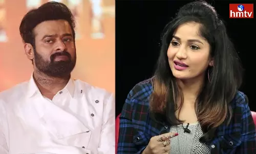Madhavilatha Fired on Prabhas