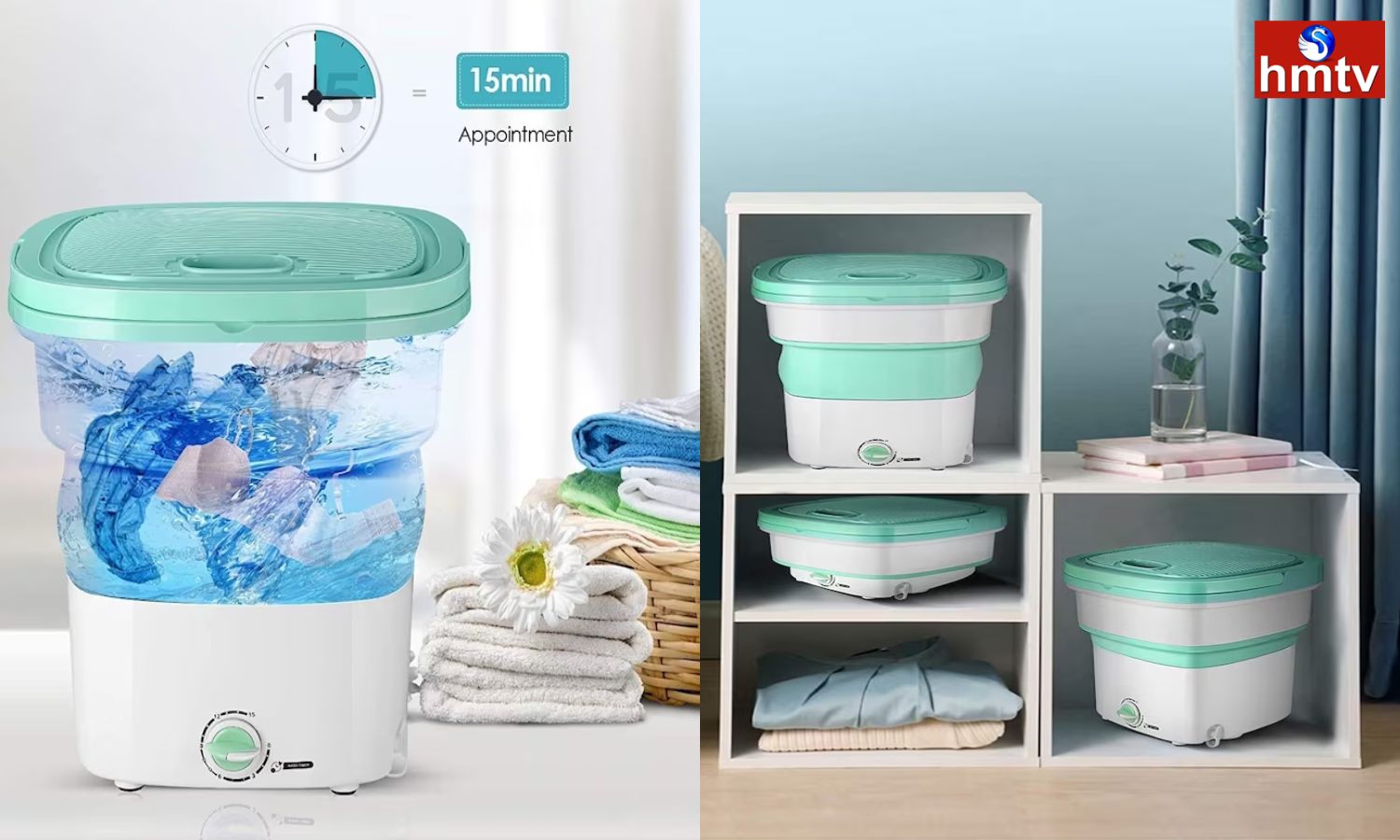 Mini Washing Machine ఫీచర్లలో సాటిలేదు.. వాషింగ్‌లో తిరుగులేదు.. రూ