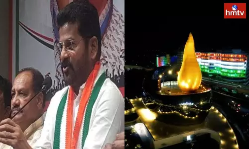 At Least There Are No Names Of The Martyrs On The Martyrs Stupa Says Revanth Reddy