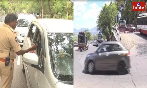 An Innovative Experiment To Prevent Accidents On The Tirumala Ghat Road
