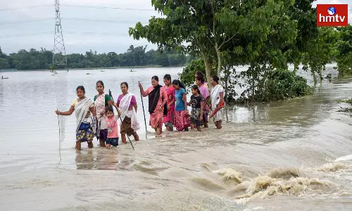Heavy Rains In Assam So Many Villages Struck In The Flood Heavy Rains In Assam So Many Villages Struck In The Flood